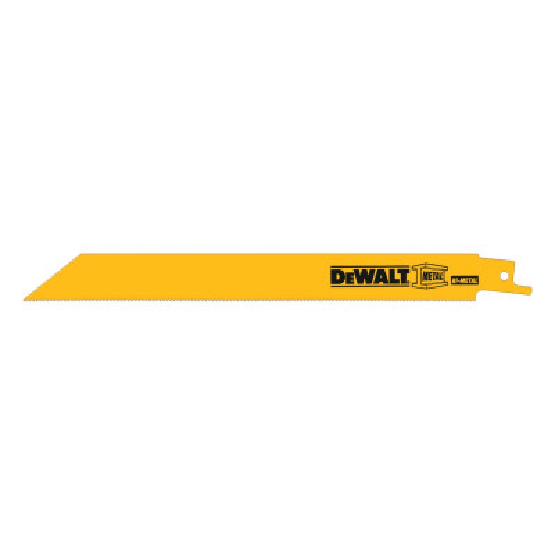 8" 18TPI STRAIGHT BACK B1-METAL RECIP SAW BLADE-BLACK&DECKER-115-DW4821B25