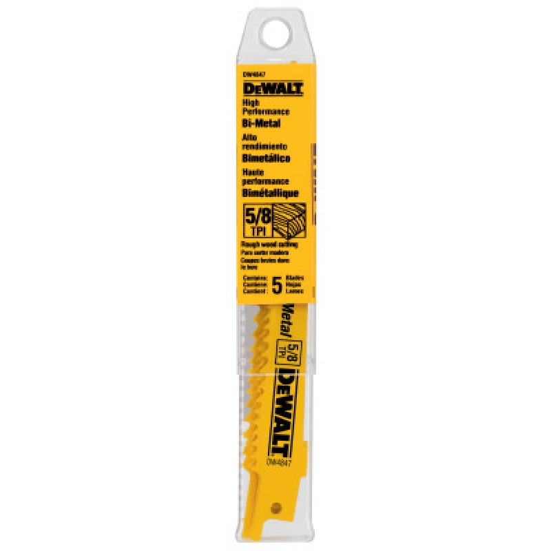 6"L 5/8TPI BI-METAL WOOD-BLACK&DECKER-115-DW4847