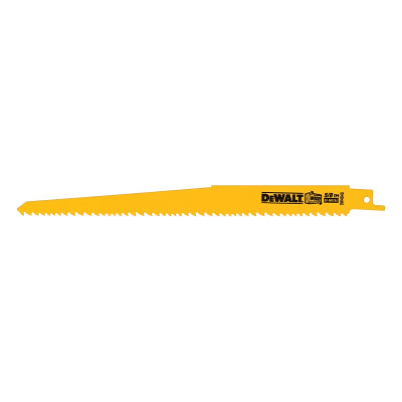 9"L 5/8TPI BI-METAL WOODCUTTING BLADE TAPER-BLACK&DECKER-115-DW4848