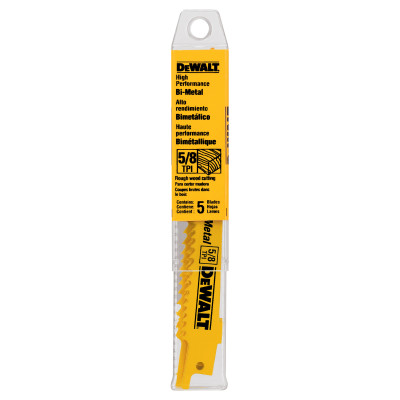 12"L 5/8TPI BI-METAL WOO-BLACK&DECKER-115-DW4849