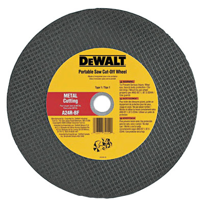 14"X1/8"X1" METAL PORTABLE SAW CUT OFF WHEEL-BLACK&DECKER-115-DW8020