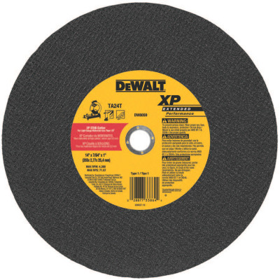 14"X7/64"X1" RED CERAMICCHOP SAW WHEEL-BLACK&DECKER-115-DW8059