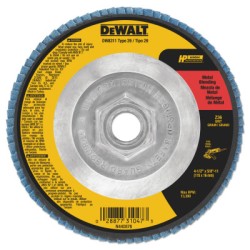 4-1/2"X5/8"-11 36GRIT ZIRCONIA FLAP DISC WHEEL-BLACK&DECKER-115-DW8311