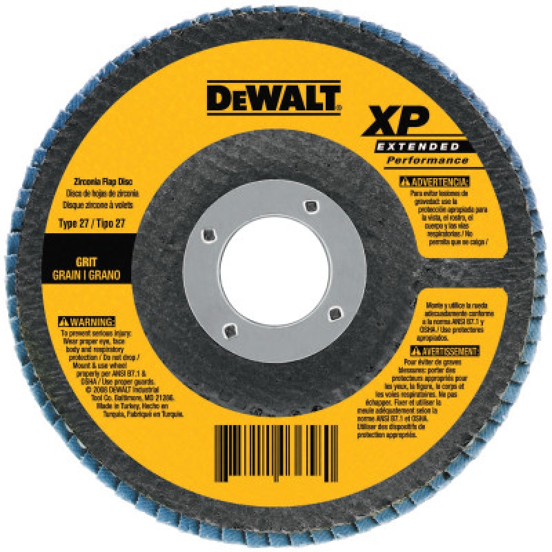 4-1/2" X 5/8"-11 40G TYPE 27 HP FLAP DISC-BLACK&DECKER-115-DW8356