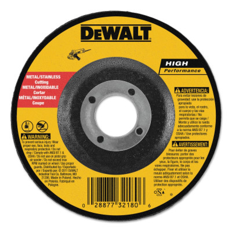 4"X.045"X5/8" THIN CUTTING WHEEL-BLACK&DECKER-115-DW8420