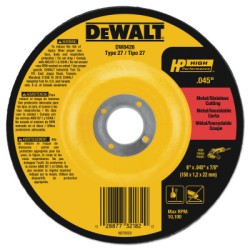 6"X1/16"X7/8" THIN CUTTING WHEEL DCW-BLACK&DECKER-115-DW8426