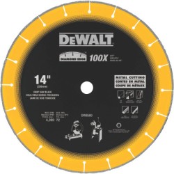 DIAMOND EDGE CHOP SAW BLADE 14" X 1"-BLACK&DECKER-115-DW8500