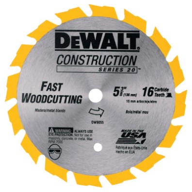 5-3/8" 16T CARBIDE CORDL-BLACK&DECKER-115-DW9055