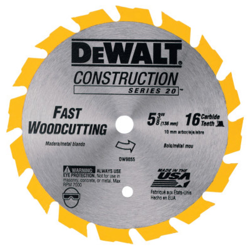 5-3/8" 16T CARBIDE CORDL-BLACK&DECKER-115-DW9055