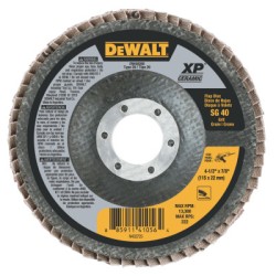 SHELL 4-1/2X7/8IN SG40 T29 CER FLAP DISC-BLACK&DECKER-115-DWA8280