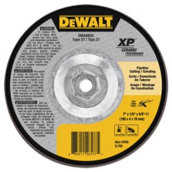 7" X 1/8" X 5/8"-11 CERAMIC ABRASIVE-BLACK&DECKER-115-DWA8925