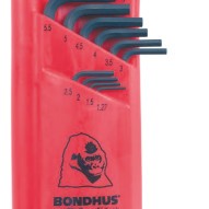 BLX-15-PC. METRIC BALLDRIVER WRENCH SET-BONDHUS *116*-116-10995
