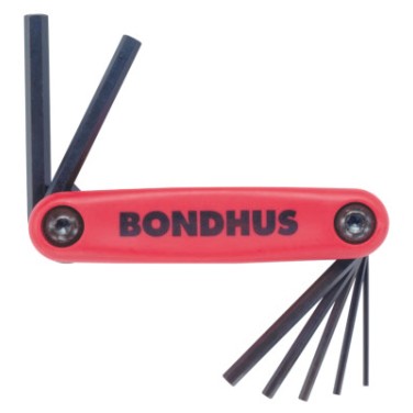 1.5MM-6MM GORILLA GRIP FOLDUP TOOL SET-BONDHUS *116*-116-12592