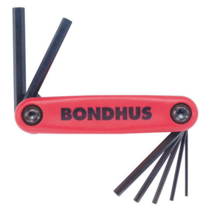 1.5MM-6MM GORILLA GRIP FOLDUP TOOL SET-BONDHUS *116*-116-12592