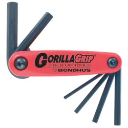 3MM-10MM GORILLA GRIP FOLD-UP SET-BONDHUS *116*-116-12595