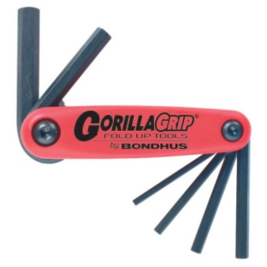 3MM-10MM GORILLA GRIP FOLD-UP SET-BONDHUS *116*-116-12595