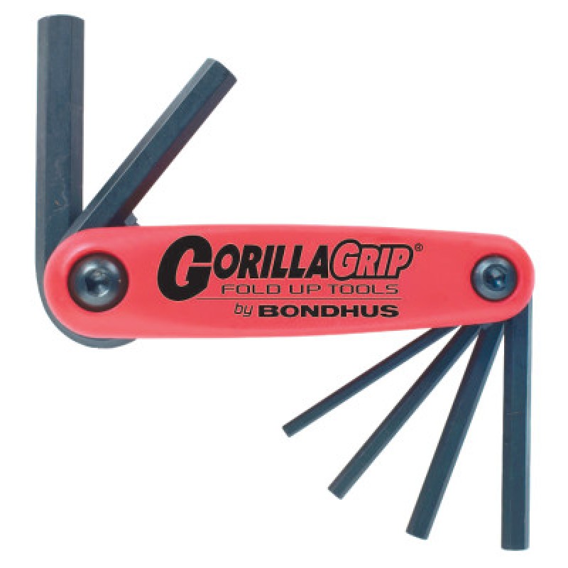 3MM-10MM GORILLA GRIP FOLD-UP SET-BONDHUS *116*-116-12595