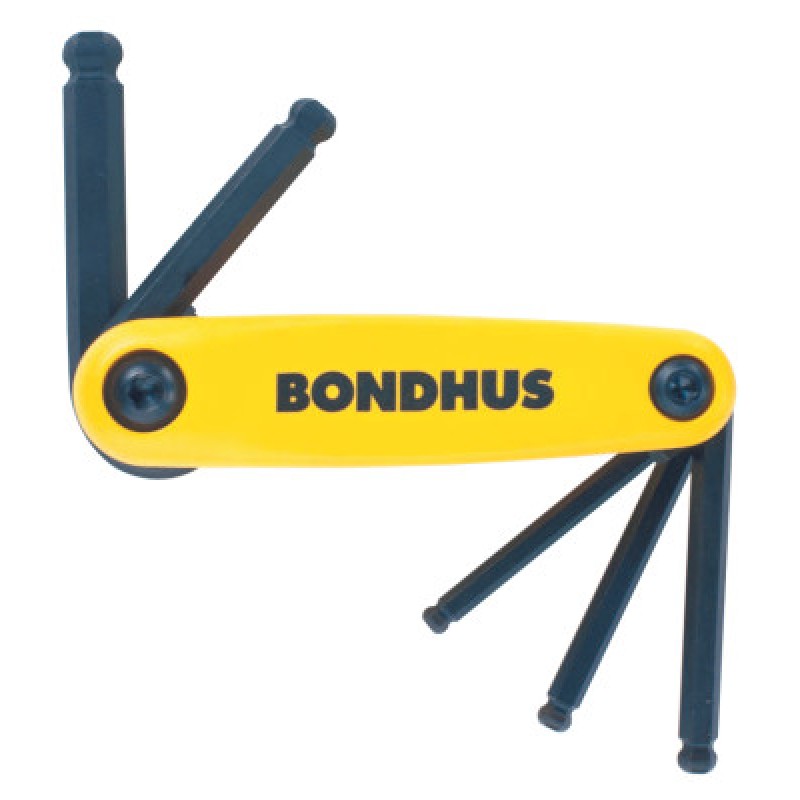 3/16"-3/8" GORILLA GRIPBALL-END FOLD-UP SET-BONDHUS *116*-116-12894