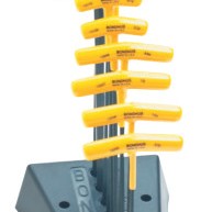 T-HANDLE HEX KEY SETW/STAND-BONDHUS *116*-116-13190