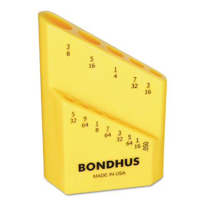 REPLACEMENT HEX KEY CASEONLY HOLDS 13PC.-BONDHUS *116*-116-18037