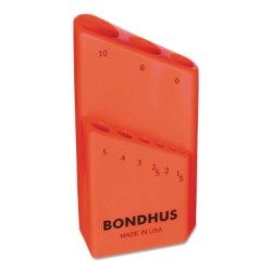 REPLACEMENT HEX KEY CASEONLY HOLDS 9PC.-BONDHUS *116*-116-18099
