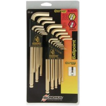 DOUBLE PACK GOLD GUARD FRACTIONAL/METRIC WRENCH-BONDHUS *116*-116-20899