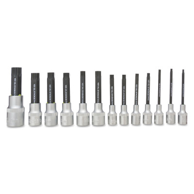 13PC STAR PROHOLD SOCKETBIT SET 2" WITH SOCKETS-BONDHUS *116*-116-44037