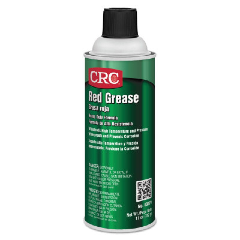 16-OZ. AEROSOL RED GREASE HEAVY DUTY FORMULA-CRC INDUSTRIES-125-03079