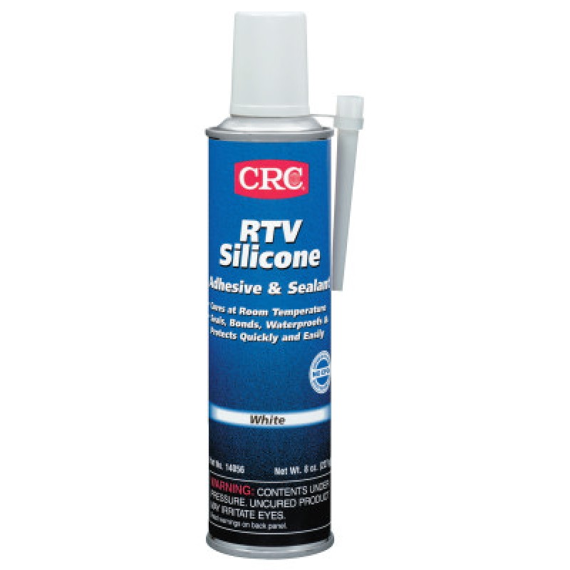 8 OZ WHITE RTV SILICONE-CRC INDUSTRIES-125-14056