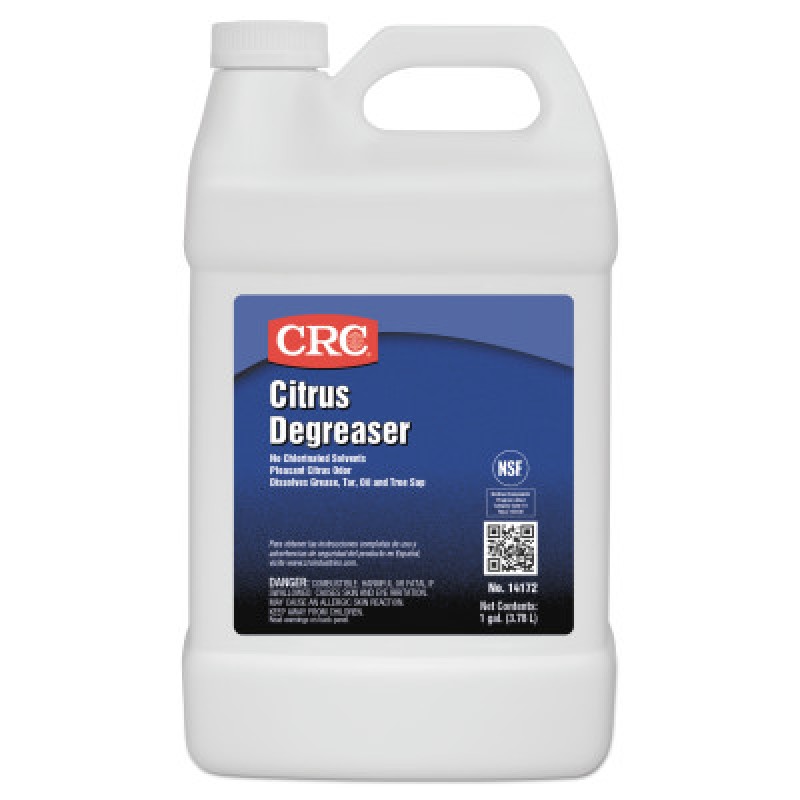 CITRUS DEGREASER 1 GALLON BOTTLE BIODEGRADABLE-CRC INDUSTRIES-125-14172