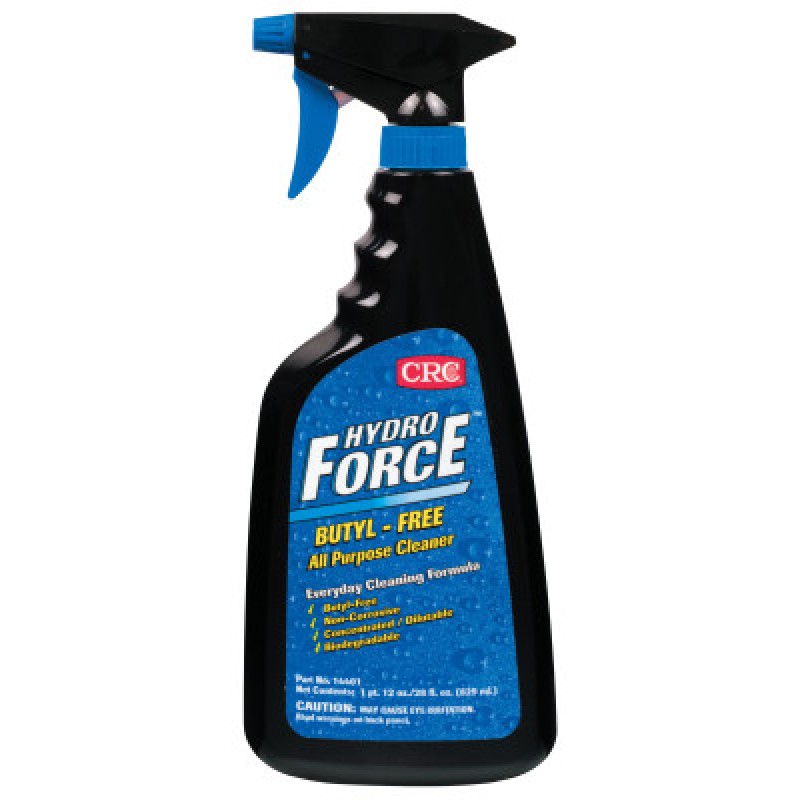 30-OZ TRIGGER SPRAY HYDROFORCE BUTYL FREE-CRC INDUSTRIES-125-14401