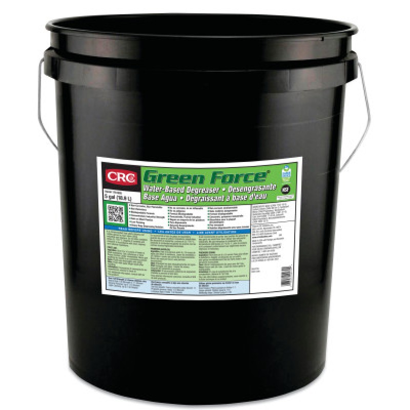 GREEN FORCE WATER-BASEDDEGREASER  5 GA-CRC INDUSTRIES-125-1751592