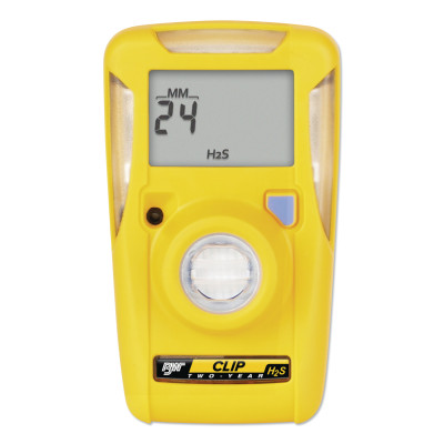 CLIP SINGLE GAS H2S MONITOR 5/15-BW TECHNOLOGIES-126-BWC2-H515
