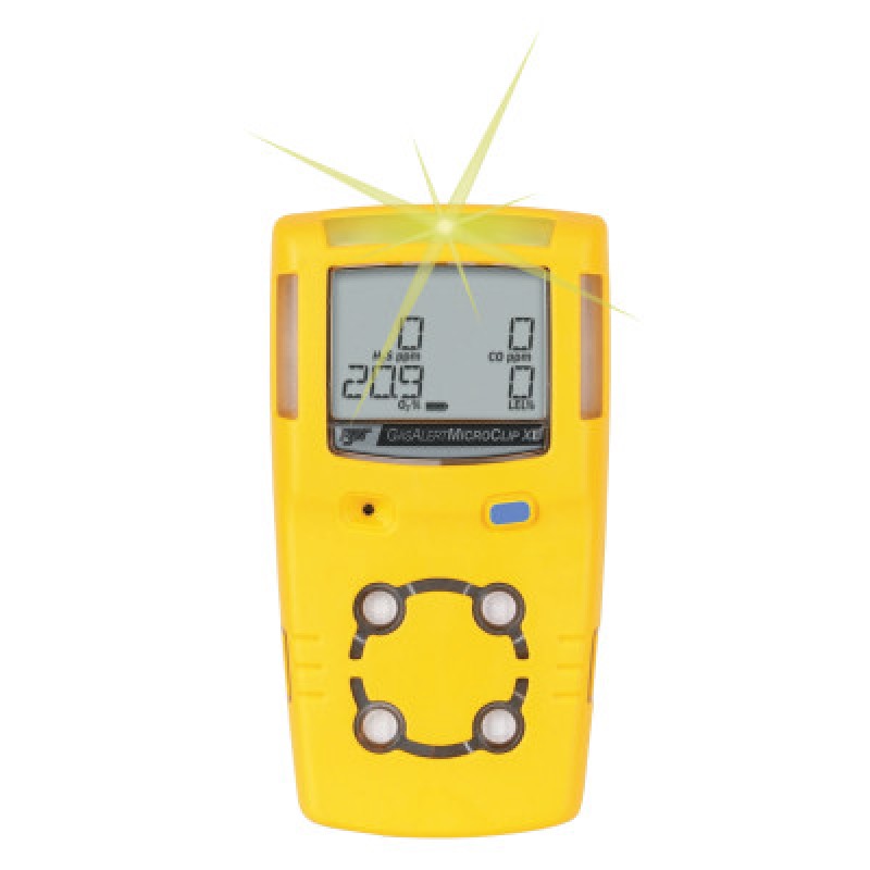 MULTI GAS DETECTOR  O2 LEL  H2S CO-BW TECHNOLOGIES-126-MCXL-XWHM-Y-NA