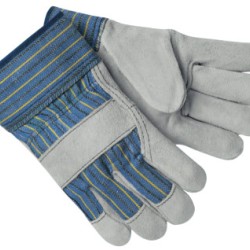 SELECT LEATHER PALM GLOVES LARGE 2-1/2" SAFE-MCR SAFETY-127-1400A