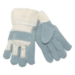 LEATHER GLOVE W/2-1/2" PLASTICIZED-MCR SAFETY-127-1400XXL