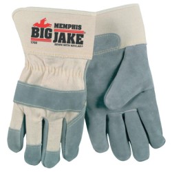 BIG JAKE SPLIT LEATHER GLV  KEVLAR  2 3/4 CUFF-MCR SAFETY-127-1700XXL