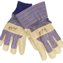MEDIUM GRAIN PIGSKIN LEATHER PALM GLOVE W/THINSU-MCR SAFETY-127-1965M