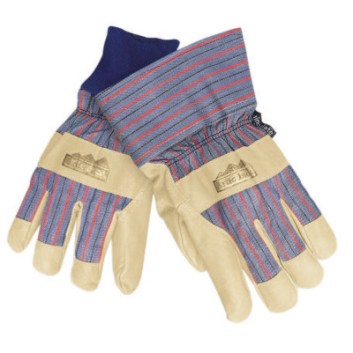 MEDIUM GRAIN PIGSKIN LEATHER PALM GLOVE W/THINSU-MCR SAFETY-127-1965M