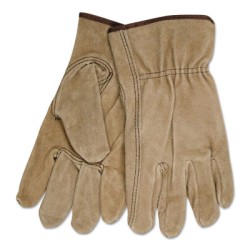 UNLINED SPLIT LEATHER DRIVERS GLOVE RUSSET COLO-MCR SAFETY-127-3110XL