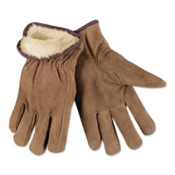 MEDIUM RUSSET COLOR LINED SPLIT COW L-MCR SAFETY-127-3170M