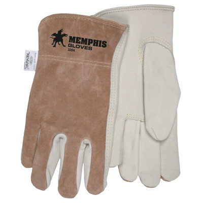 (10DZ/CASE) GRAIN DRVR/SPLIT BK/KEVLAR/SELF HEM-MCR SAFETY-127-3204M