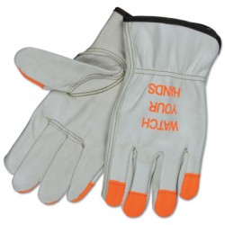 IND GRD DRVR KEY HIVIZ ORG FT/LOGO-MCR SAFETY-127-3213HVIM