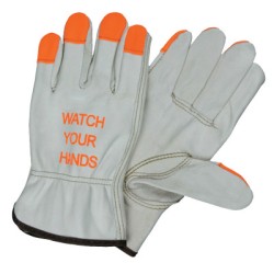 IND GRD DRVR KEY HIVIZ ORG FT/LOGO-MCR SAFETY-127-3213HVIS