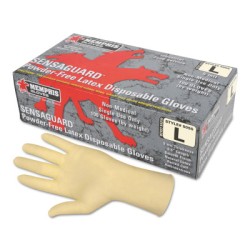 SMALL 5MIL POWDER FREE LATEX GLOVES INDUSTRIAL-MCR SAFETY-127-5055S