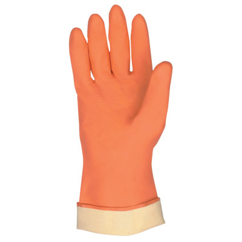 LARGE ORANGE NEOPRENE/LATEX BLEND GLOVE 12" L-MCR SAFETY-127-5430L