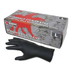 NITRI-STEALTH XTRA BLACKNITRILE-MCR SAFETY-127-6062M