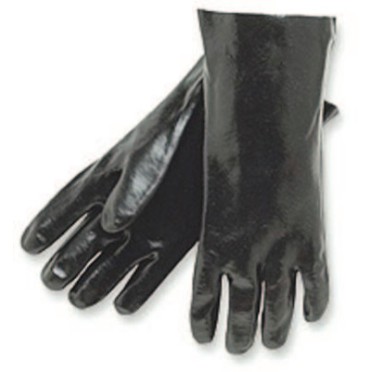 14" GAUNTLET INTERLOCK LINED SMOOTH FINI-MCR SAFETY-127-6300