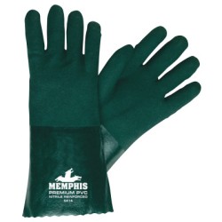 14" GREEN GAUNTLET JERSEY LINED SANDY-MCR SAFETY-127-6414