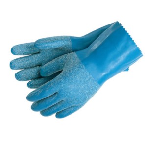 12" LARGE BLUE GRIT RUBBER CTD INTERLOCK LND-MCR SAFETY-127-6852L